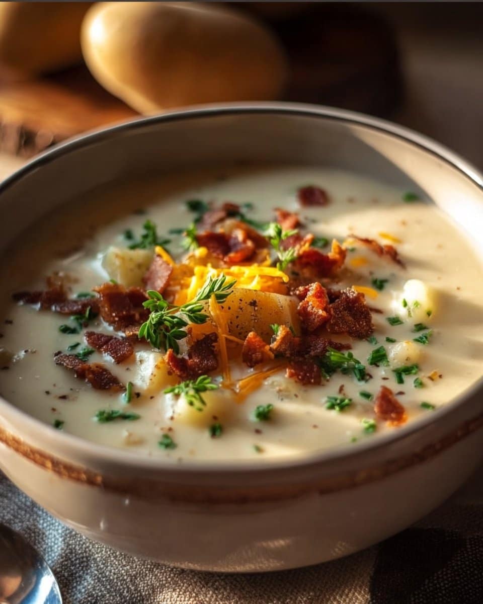 Loaded Potato Soup 4 Loaded Potato Soup