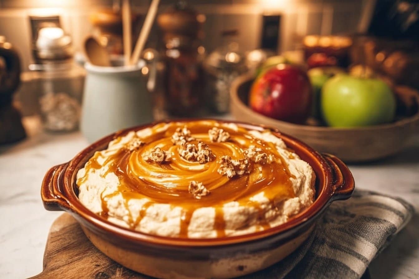 Caramel Apple Cheesecake Dip 4 Caramel Apple Cheesecake Dip Recipe