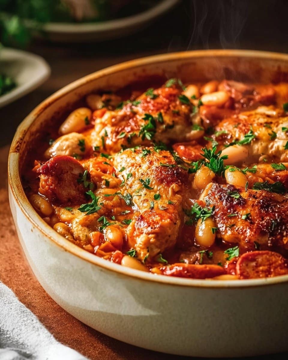 Easy Chicken Cassoulet 4 Easy Chicken Cassoulet