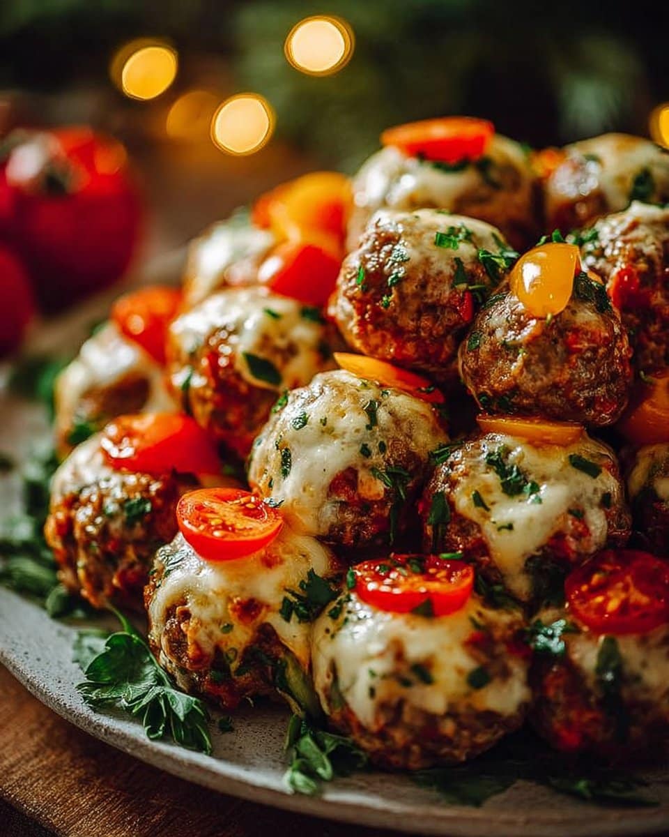 Christmas Caprese Wreath 4 Christmas Caprese Wreath