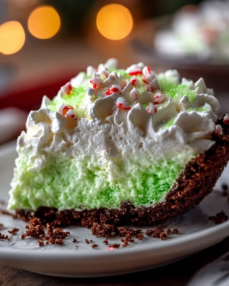 No Bake Grinch Pie 4 No Bake Grinch Pie