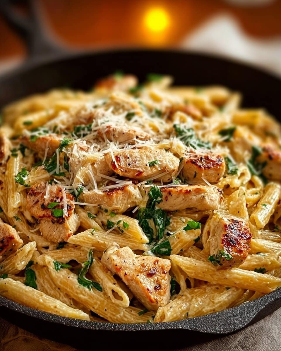 Creamy Garlic Parmesan Chicken Pasta 4 Creamy Garlic Parmesan Chicken Pasta