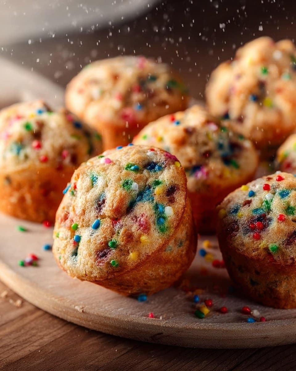 Sprinkle Muffins 4 Sprinkle Muffins