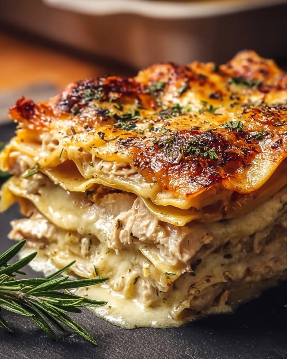 Rosemary Chicken Lasagna 4 Rosemary Chicken Lasagna Layers