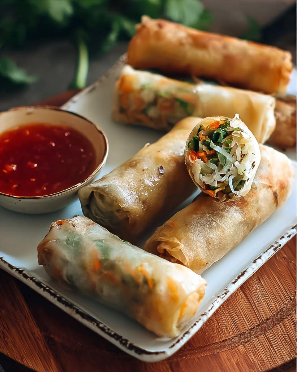 Crispy Vegetable Spring Rolls 4 Spring Roll Recipe | Vegetable Spring Rolls