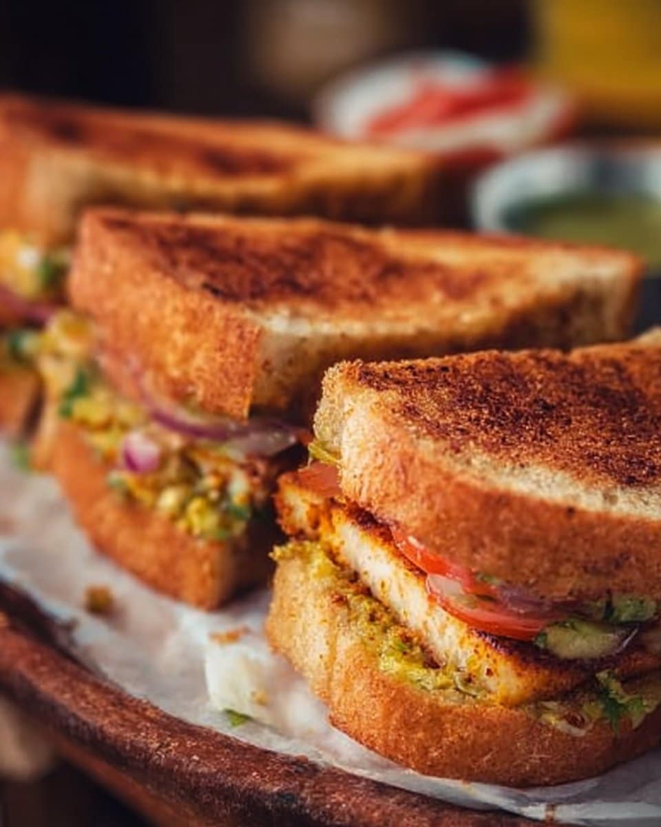 Paneer Crispy Sandwich 4 Paneer Crispy Sandwich Recipe