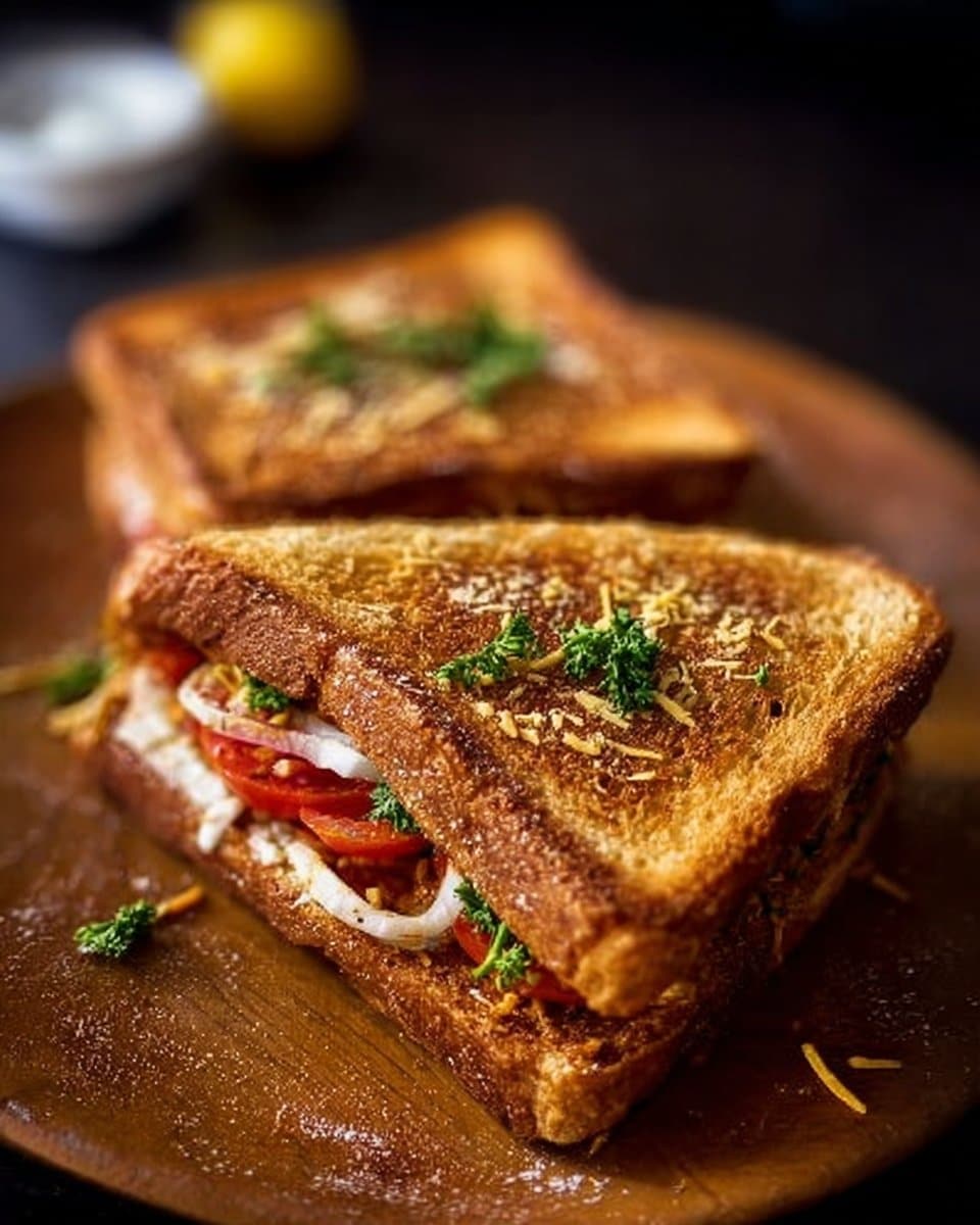 Bombay Spiced Toast Sandwich 4 Mumbai Spiced Sandwich | Bombay Spiced Toast Sandwich
