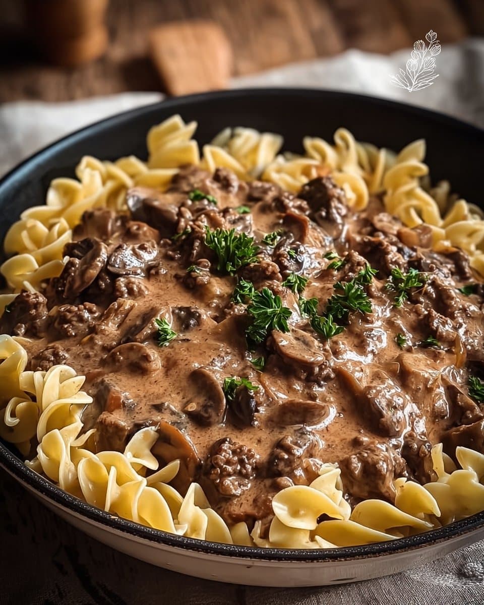 Ground Beef Stroganoff 4 Ground Beef Stroganoff
