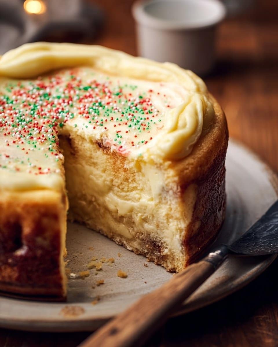 Sugar Cookie Cheesecake 4 Sugar Cookie Cheesecake