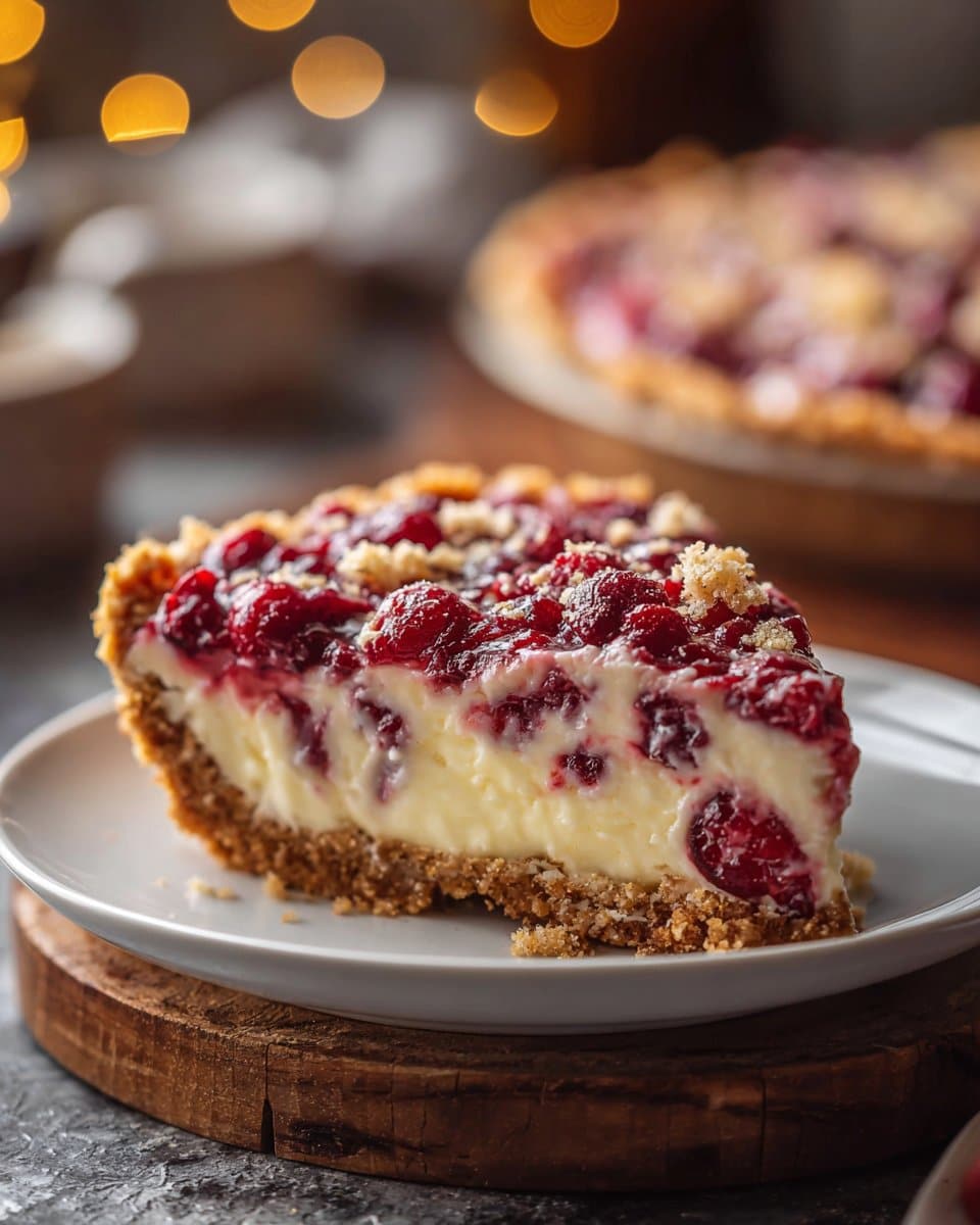 Cranberry Cream Cheese Pie 4 Cranberry Cream Cheese Pie