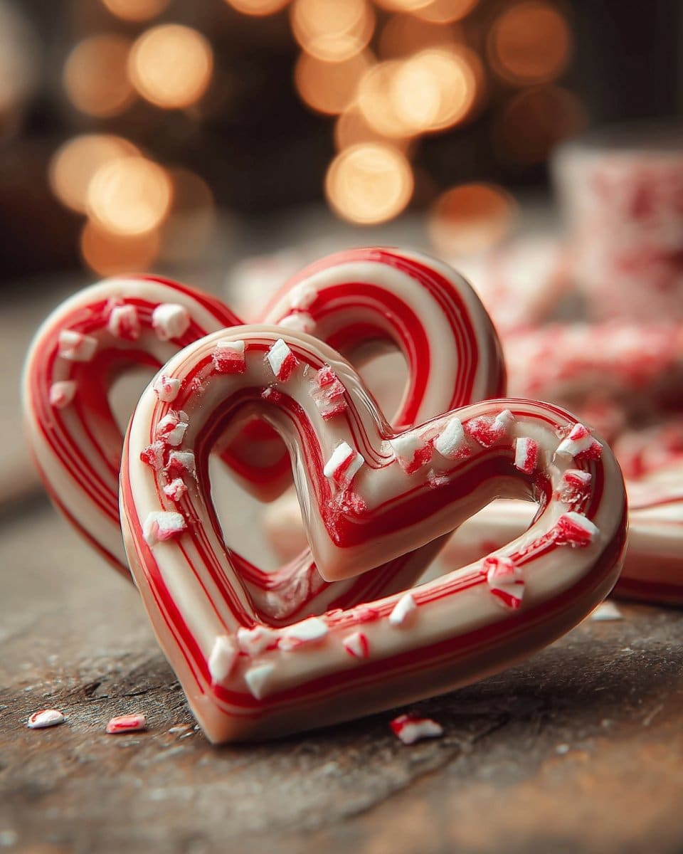 Candy Cane Hearts 4 Candy Cane Hearts