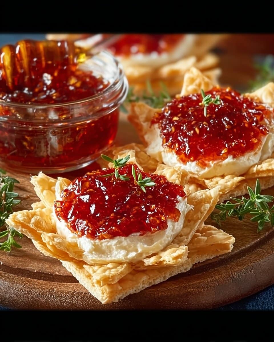 Quick Pepper Jelly Cream Cheese Appetizer Dip and Bites 4 Quick Pepper Jelly Cream Cheese Appetizer Dip and Bites