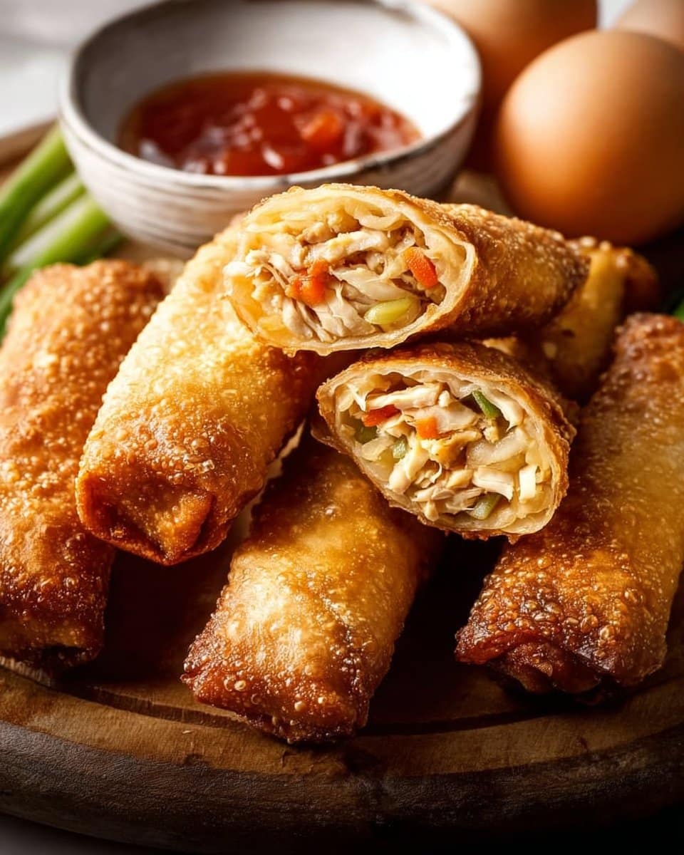 Chicken Egg Rolls 4 Chicken Egg Rolls