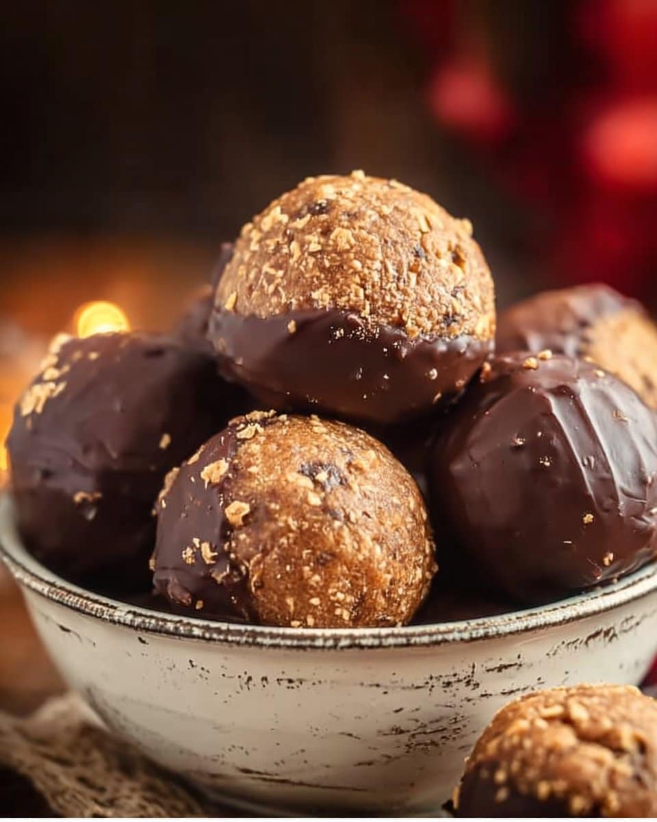 Peanut Butter Balls With Graham Crackers 4 Peanut Butter Balls With Graham Crackers