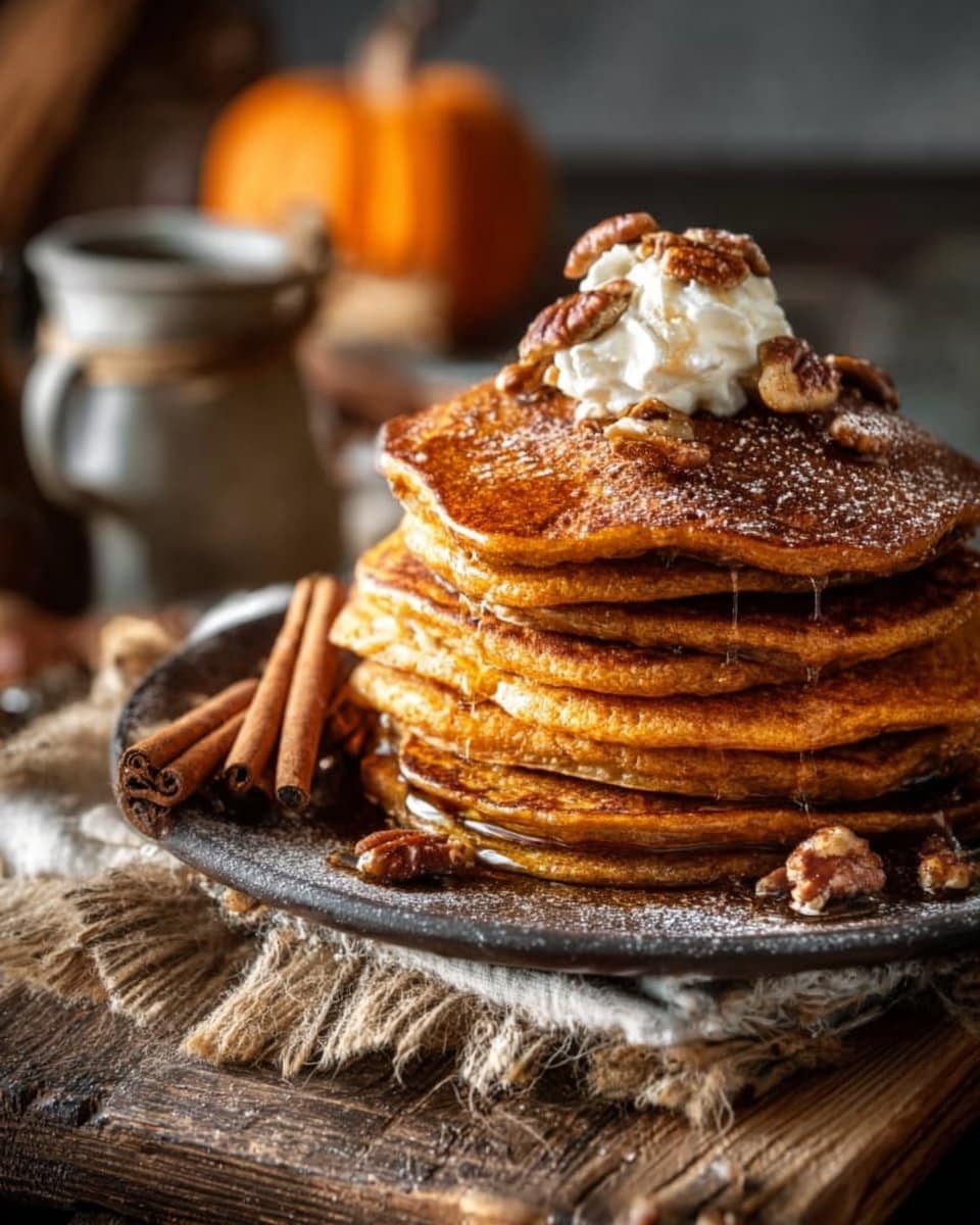 Pumpkin Spice Pancakes 4 Pumpkin Spice Pancakes