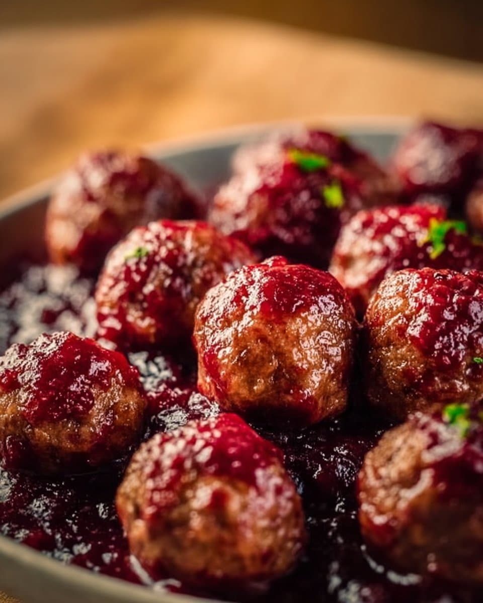 Christmas Cranberry Meatballs 4 Christmas Cranberry Meatballs