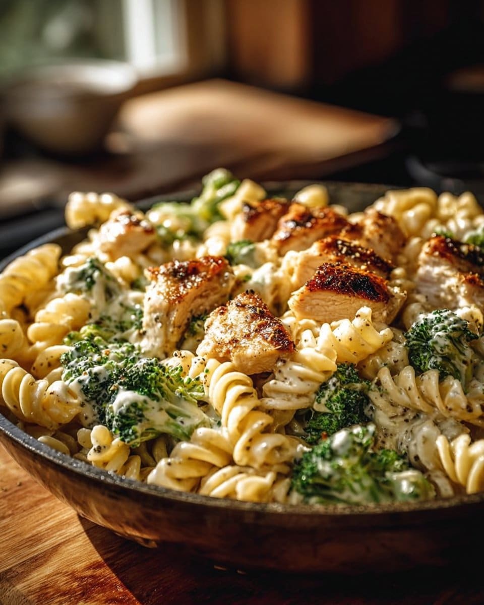 Creamy Rotisserie Chicken Broccoli Pasta 4 Creamy Rotisserie Chicken Broccoli Pasta