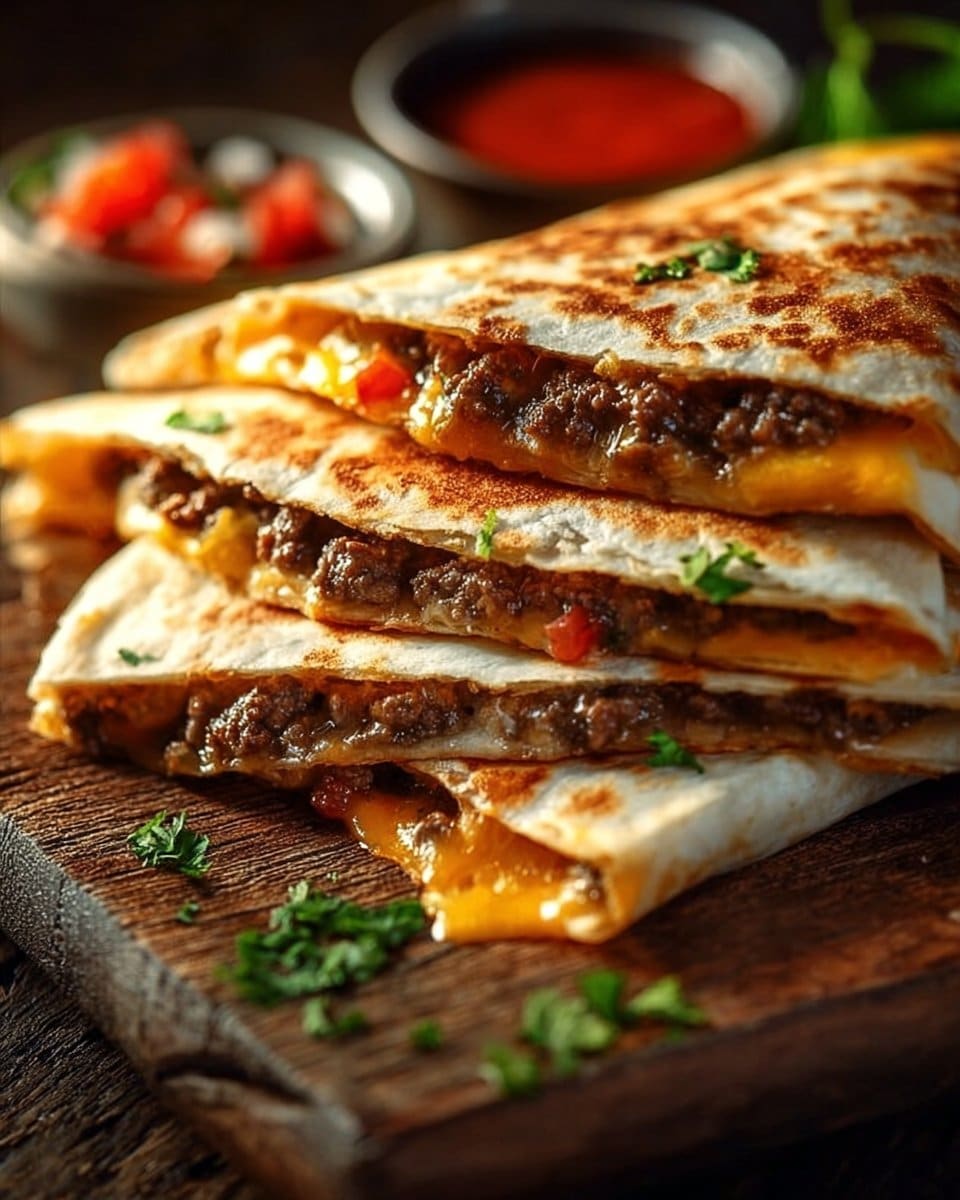 Smashburger Quesadillas 4 Smashburger Quesadillas