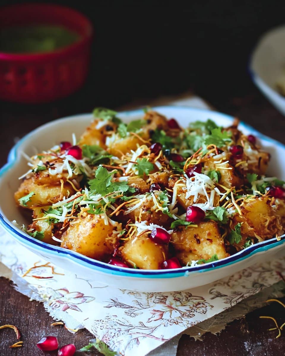 Potato Chaat 4 Potato Chaat Recipe