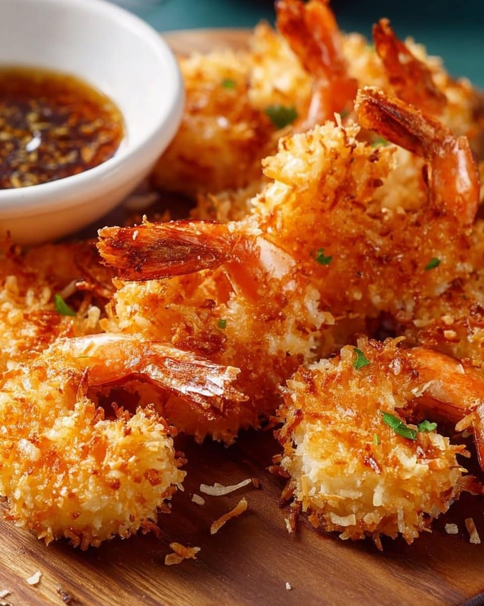 Crispy Baked Coconut Shrimp 4 Crispy Baked Coconut Shrimp