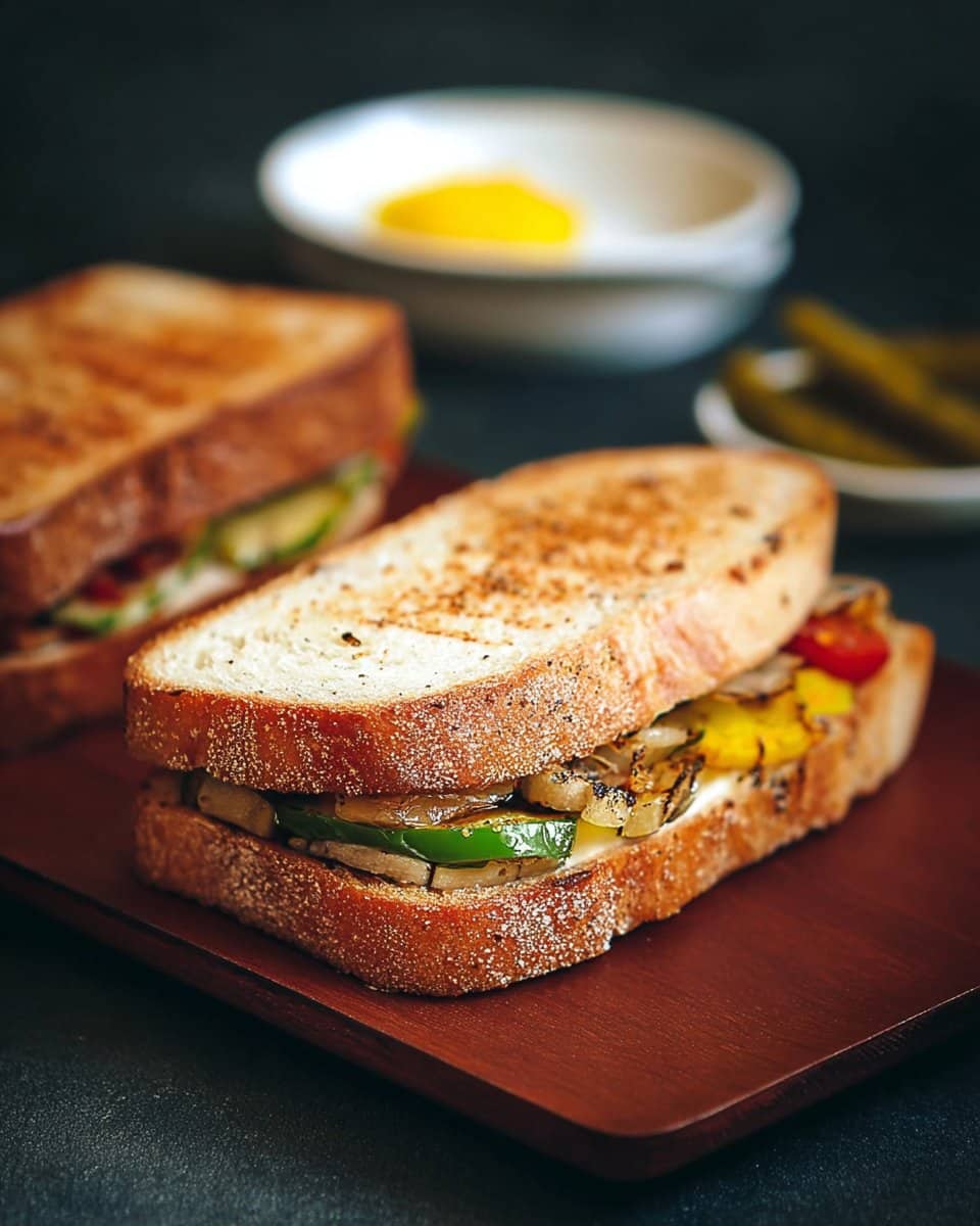 Veggie-Packed Sandwich 4 Veg Sandwich Recipe | Vegetable Sandwich