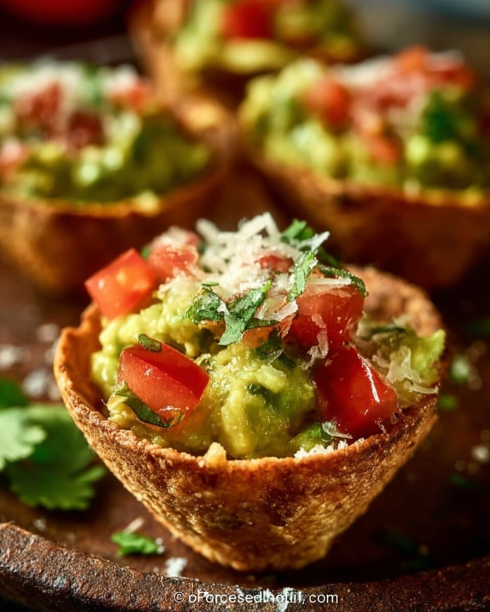 Guacamole Cups 4 Guacamole Cups
