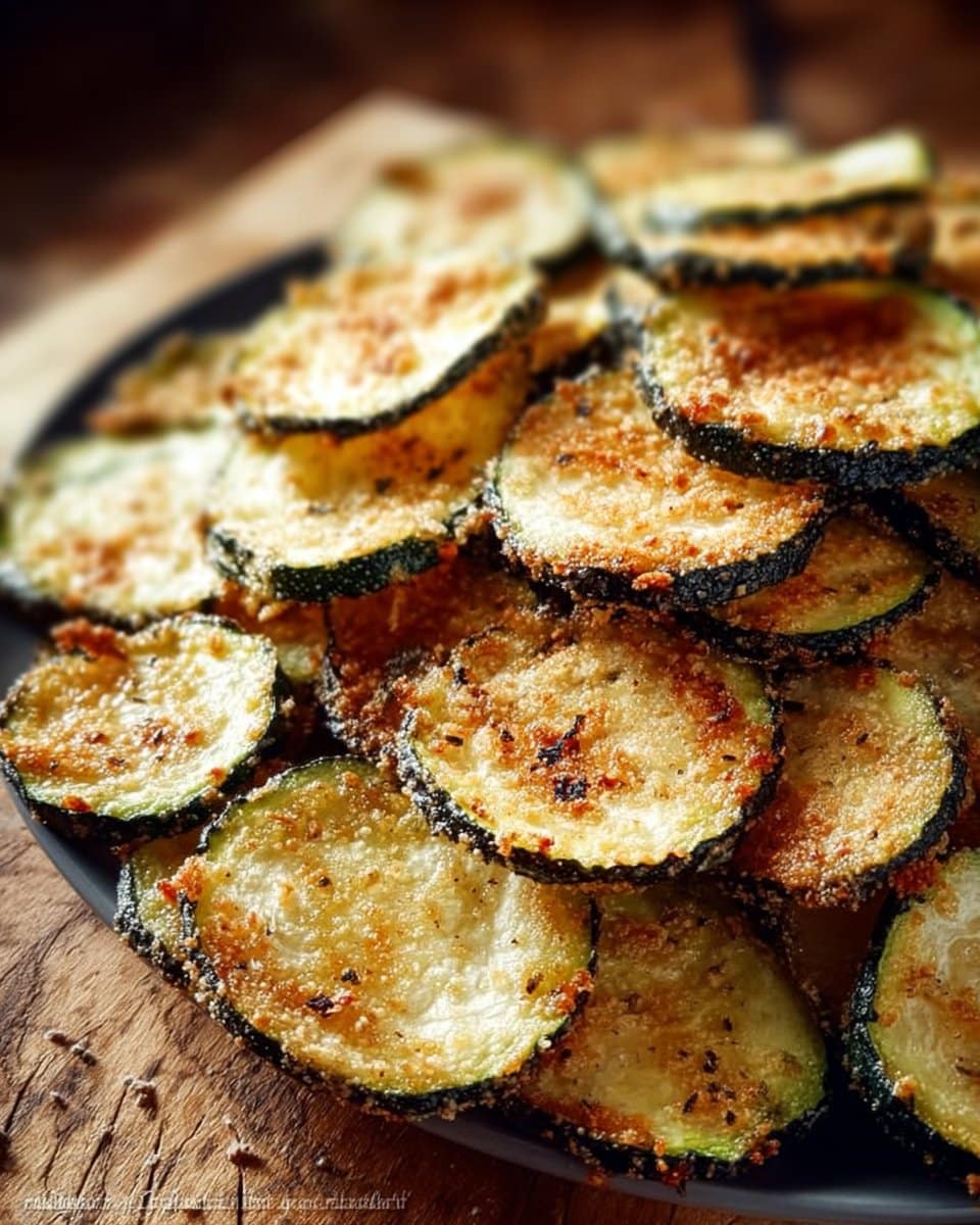 Crunchy Zucchini Chips 4 Crunchy Zucchini Chips