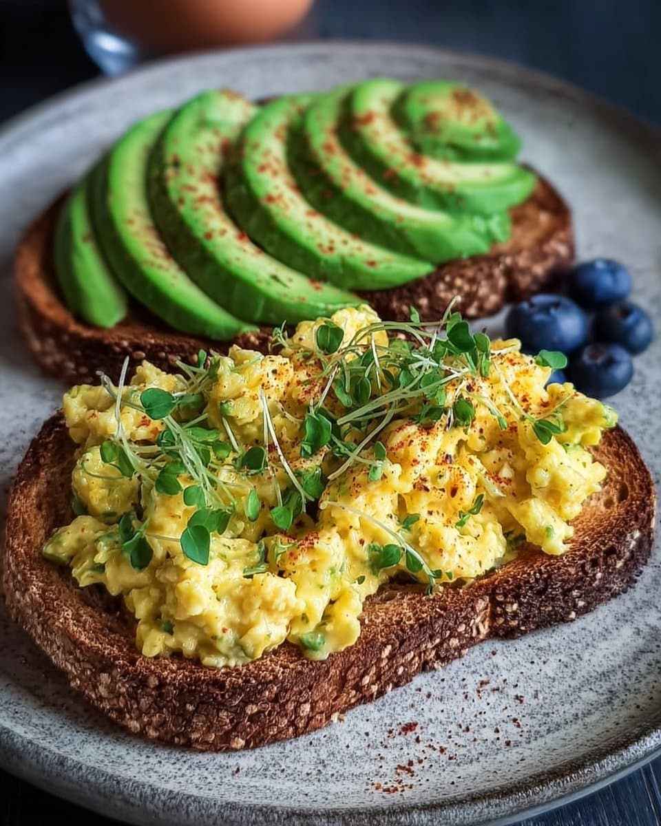 Avocado & Scrambled Egg Toast 4 Avocado & Scrambled Egg Toast