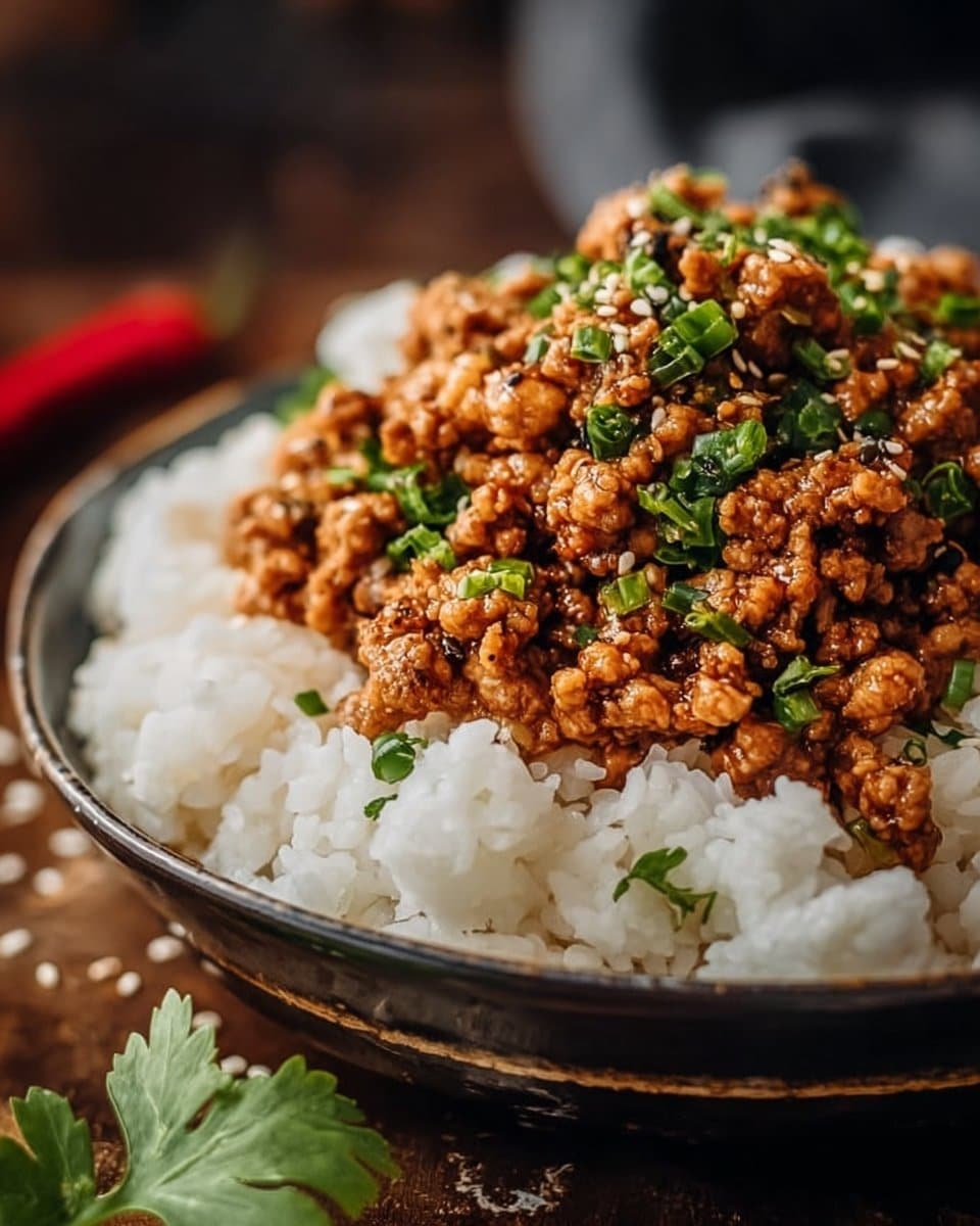 Honey Garlic Ground Turkey 4 Honey Garlic Ground Turkey