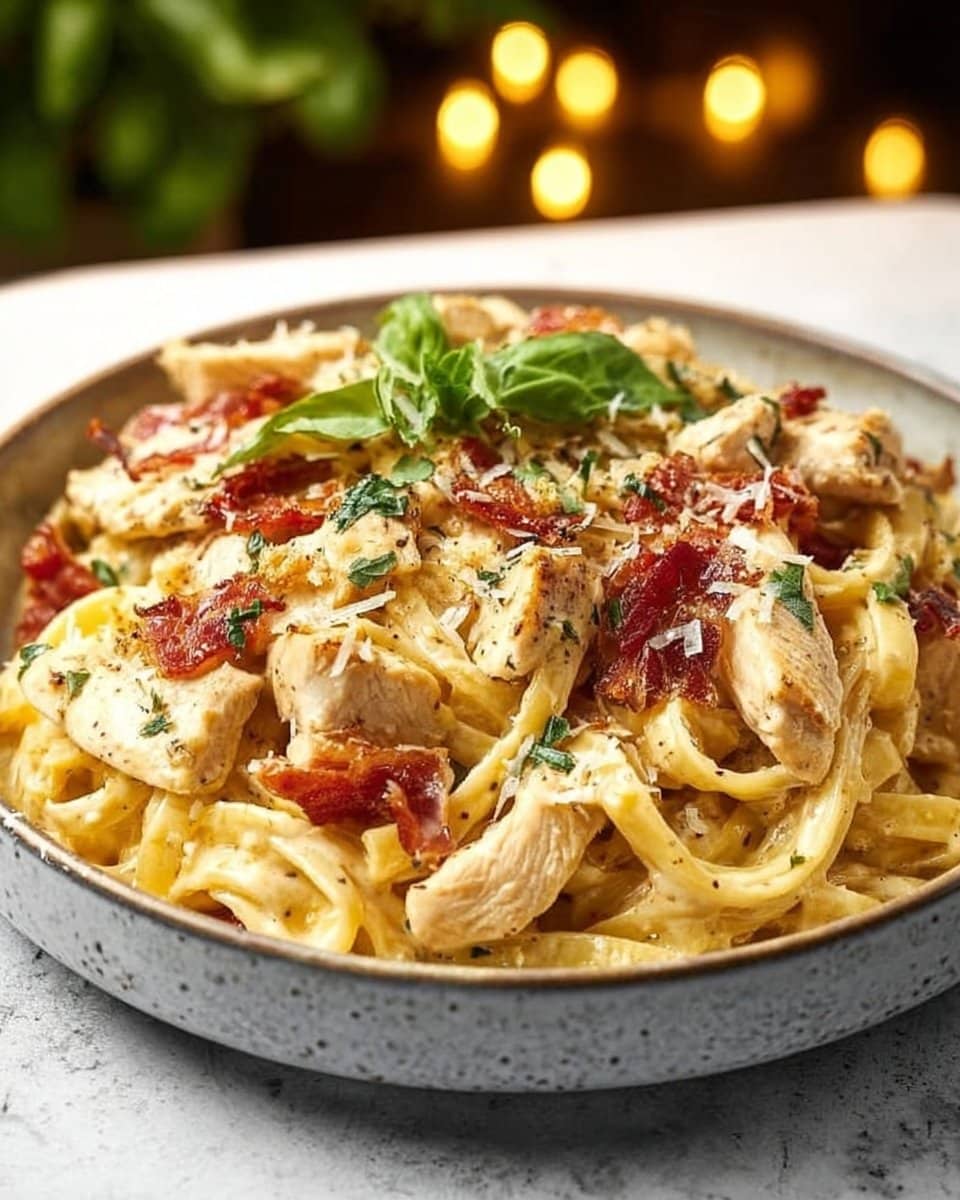 Easy Chicken Carbonara 4 Easy Chicken Carbonara
