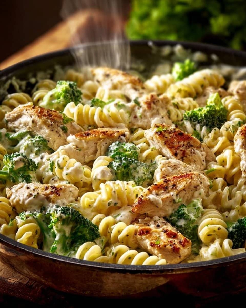 Creamy Rotisserie Chicken Broccoli Pasta 4 Creamy Rotisserie Chicken Broccoli Pasta
