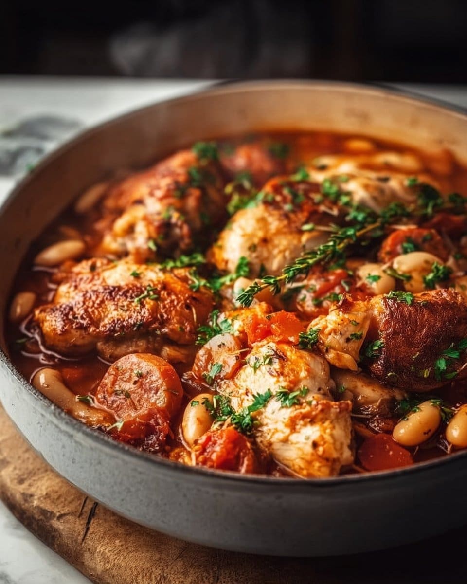 Chicken Cassoulet 4 Chicken Cassoulet