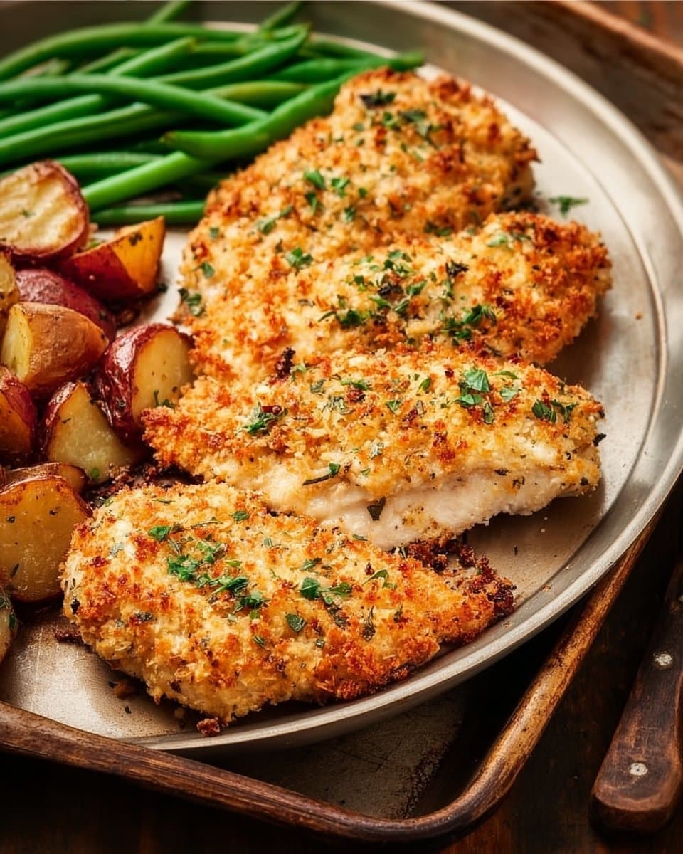 Parmesan Crusted Chicken Sheet Pan Dinner 4 Parmesan Crusted Chicken Sheet Pan Dinner