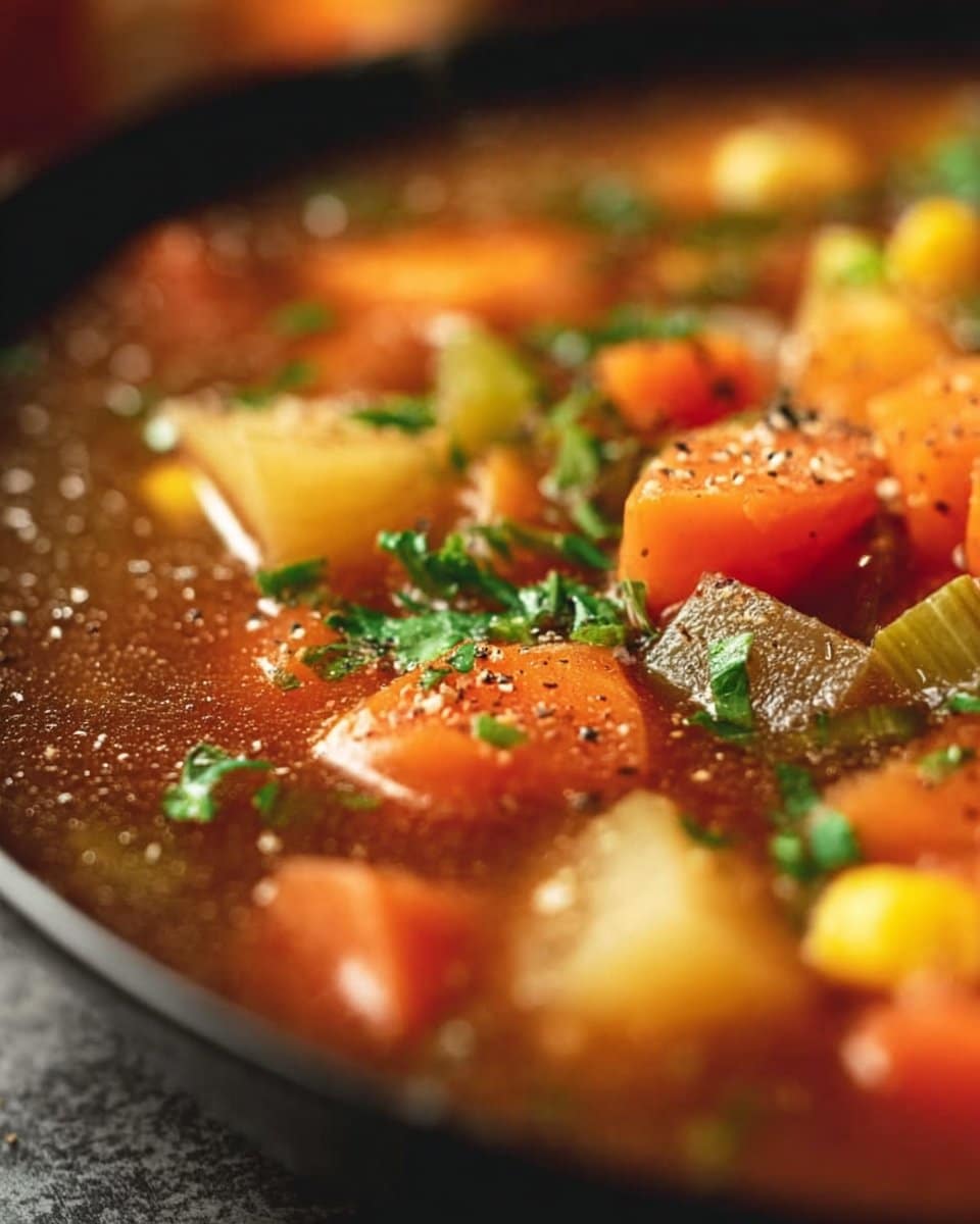 Harvest Vegetable Soup 4 Harvest Vegetable Soup