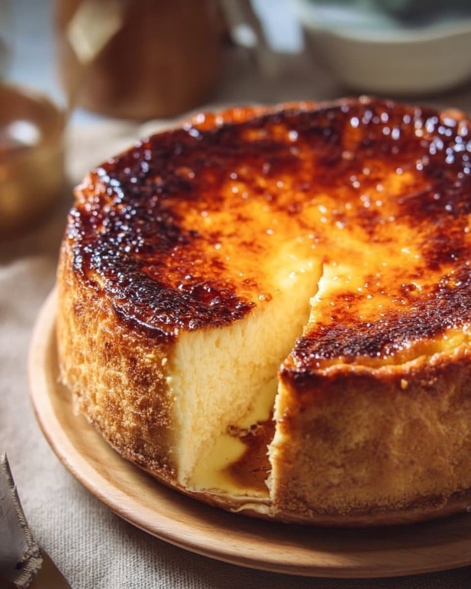 Burnt Cream Cheesecake 4 Burnt Cream Cheesecake