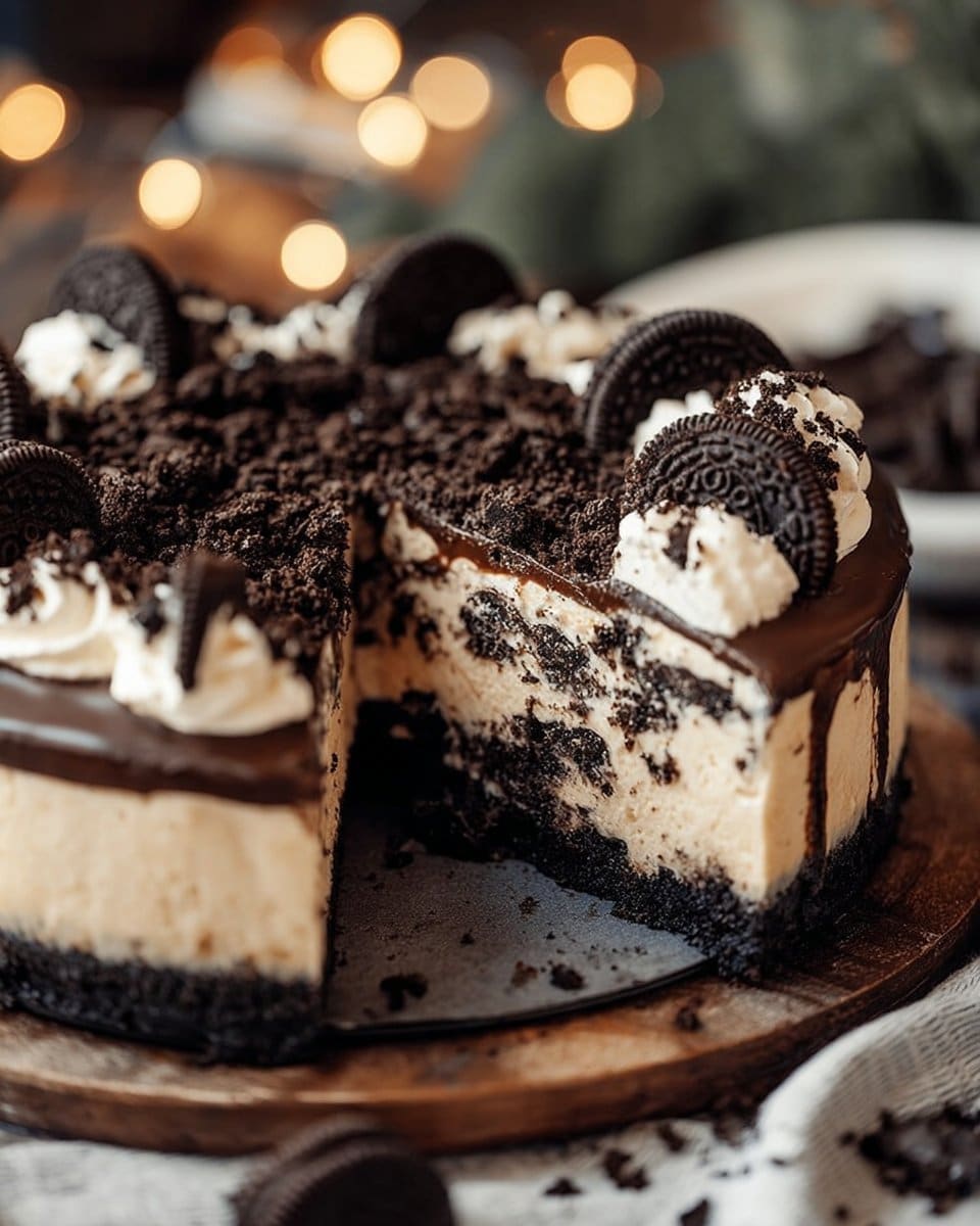 OREO CHEESECAKE 4 OREO CHEESECAKE