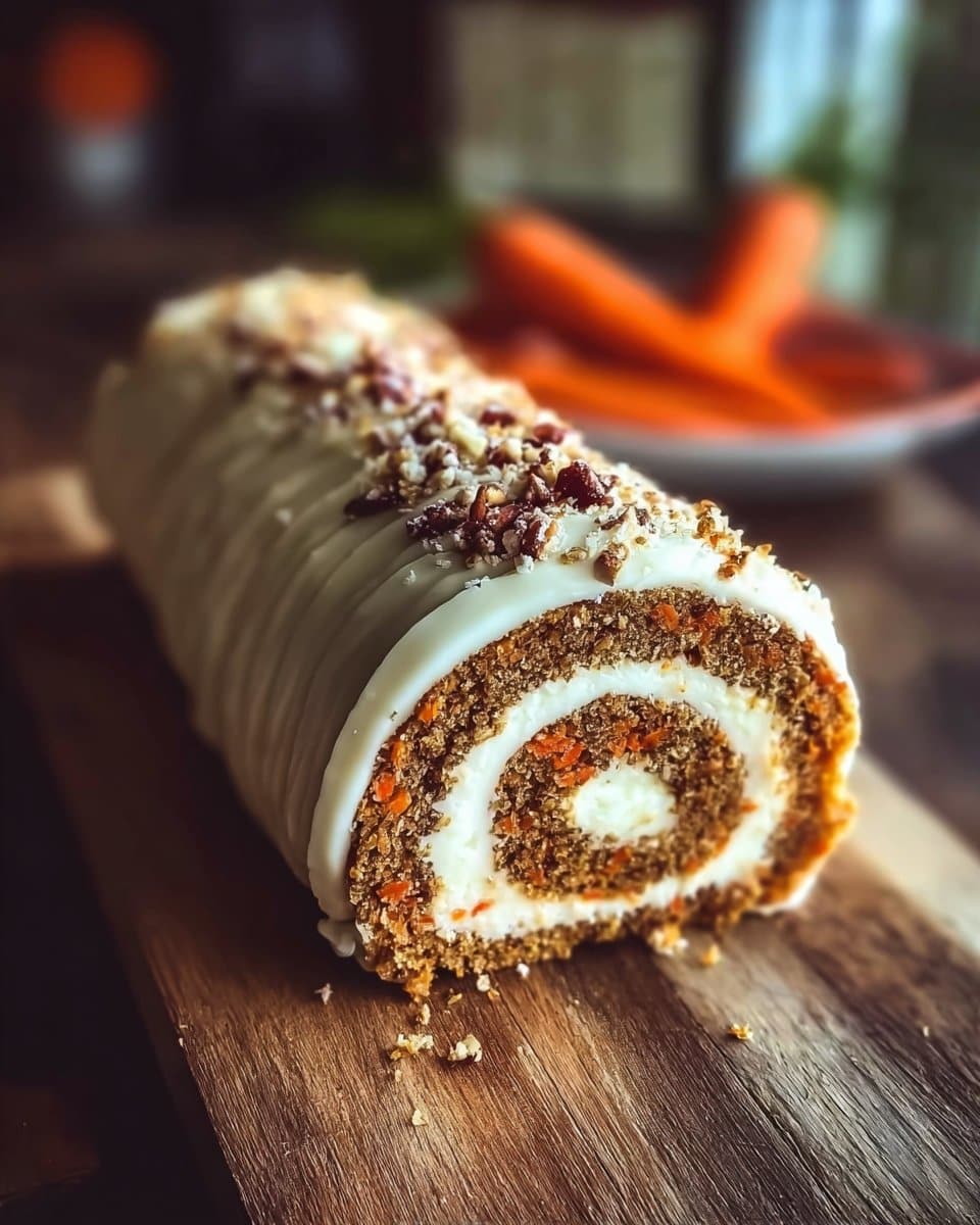 Keto Carrot Cake Roll 4 Keto Carrot Cake Roll