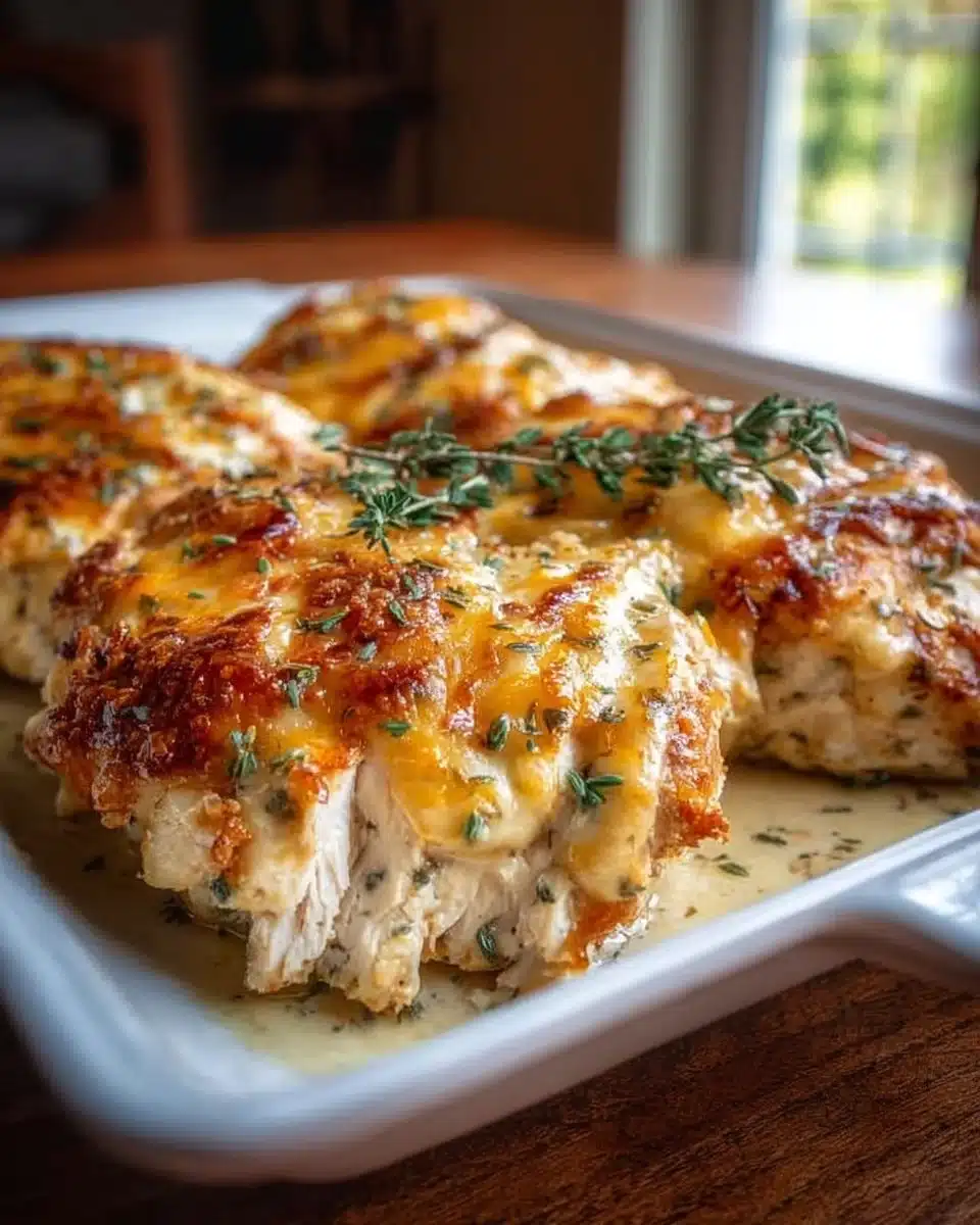 4-Ingredient Ranch Chicken Bake 4 4-Ingredient Ranch Chicken Bake: Effortless Dinner Perfection