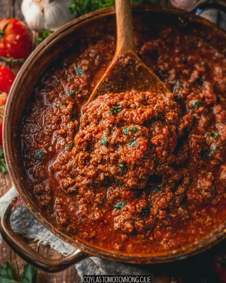 Authentic Bolognese Sauce 6 Authentic Bolognese Sauce