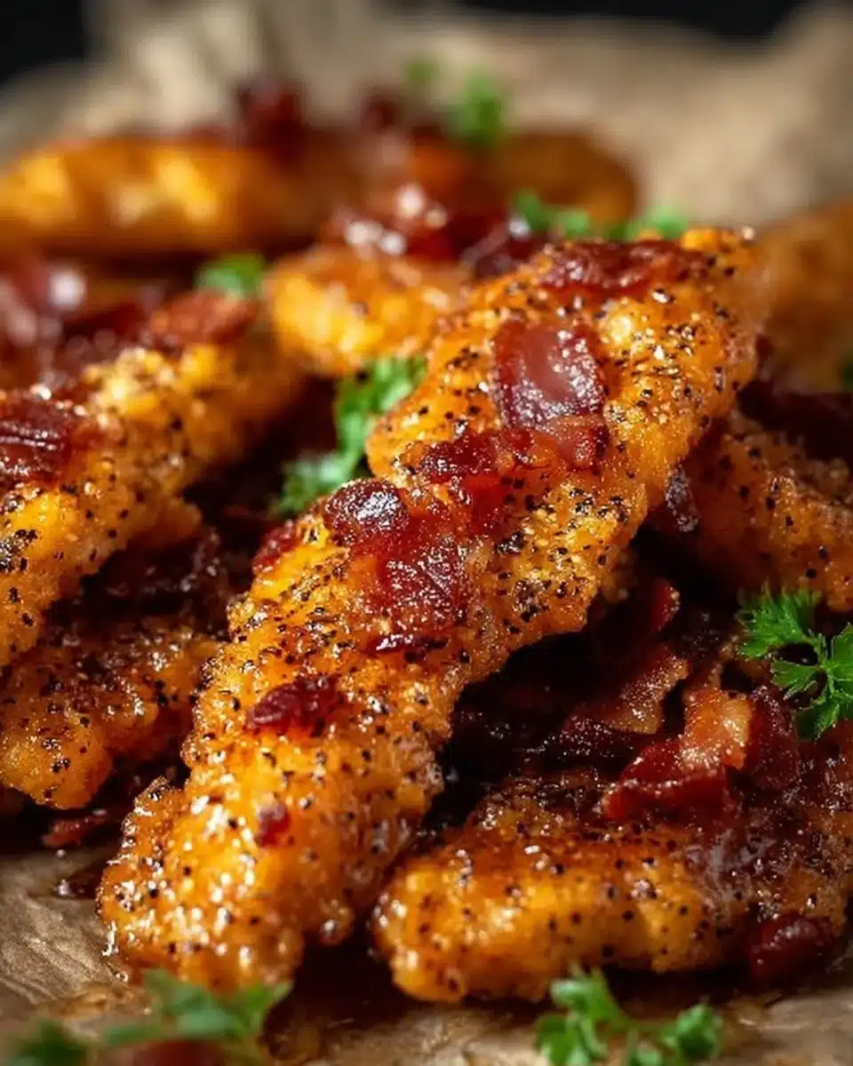 Bacon Brown Sugar Chicken Tenders 4 Bacon Brown Sugar Chicken Tenders