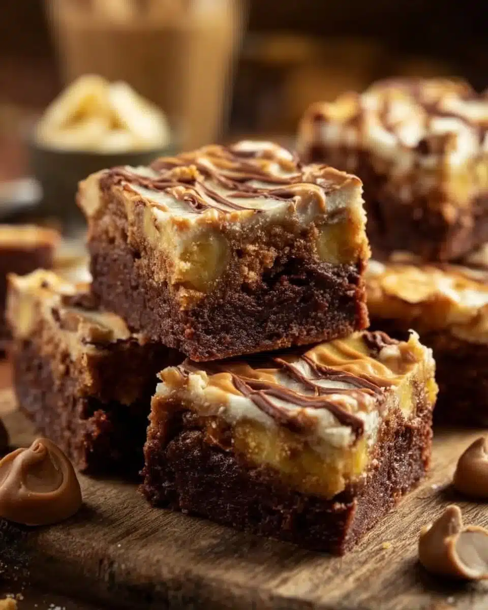 Banana Pudding Brownies 6 Banana Pudding Brownies