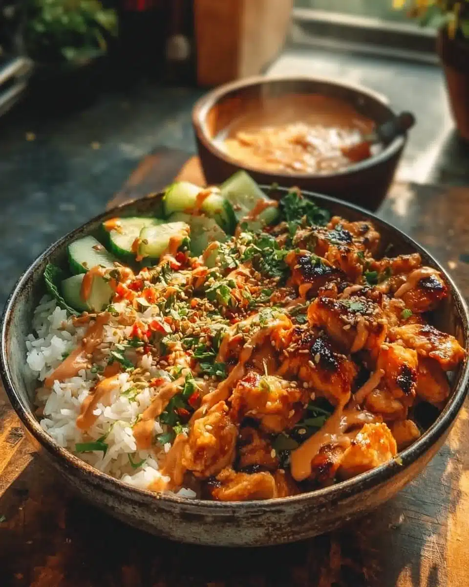 Bang Bang Chicken Bowl 6 Bang Bang Chicken Bowl