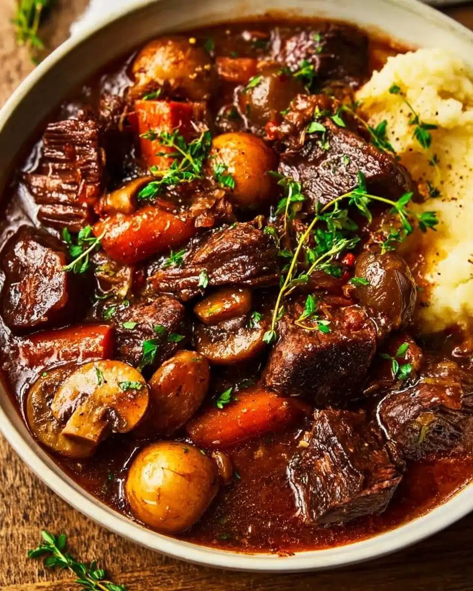 Beef Bourguignon 6 Beef Bourguignon (Julia Child Recipe)