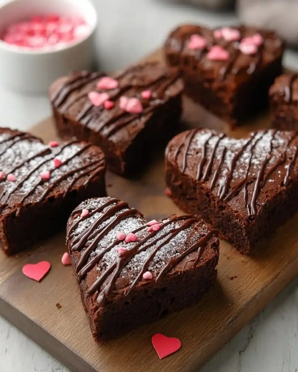 Best 11 Valentine’s Day Cookie Recipes for a Sweet Celebration 7 Heart-Shaped Brownies
