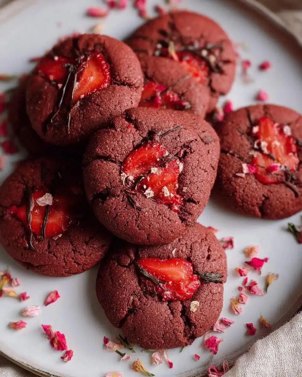 Best 11 Valentine’s Day Cookie Recipes for a Sweet Celebration 12 Strawberry Delight Cookies