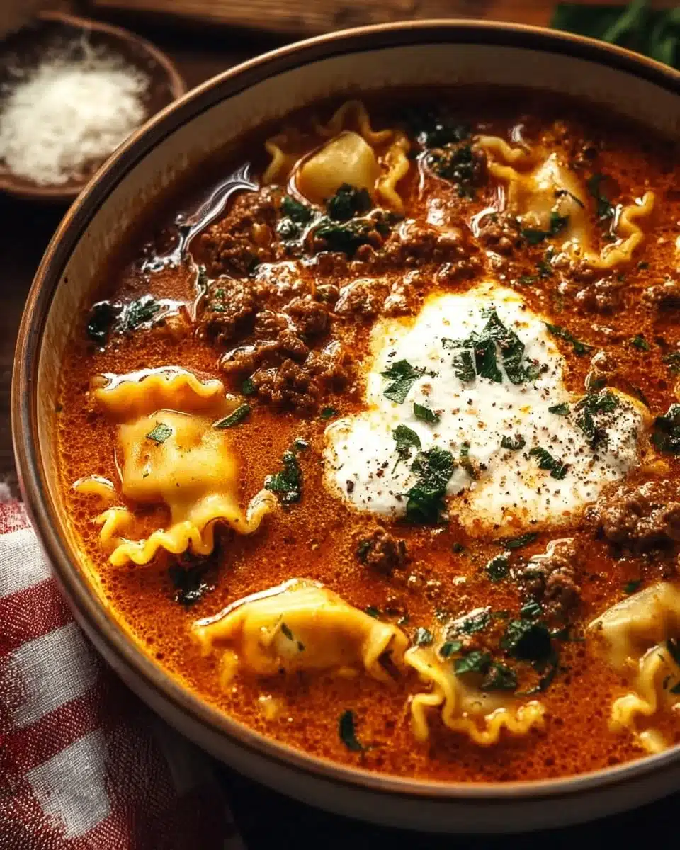 BEST EVER One-Pot Lasagna Soup Recipe! 6 BEST EVER One-Pot Lasagna Soup Recipe!