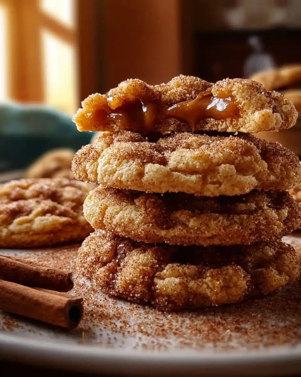 Brown Sugar Cinnamon Caramel Cookies 6 Brown Sugar Cinnamon Caramel Cookies