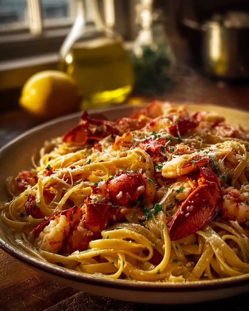 Buttered Lobster Pasta 6 Buttered Lobster Pasta
