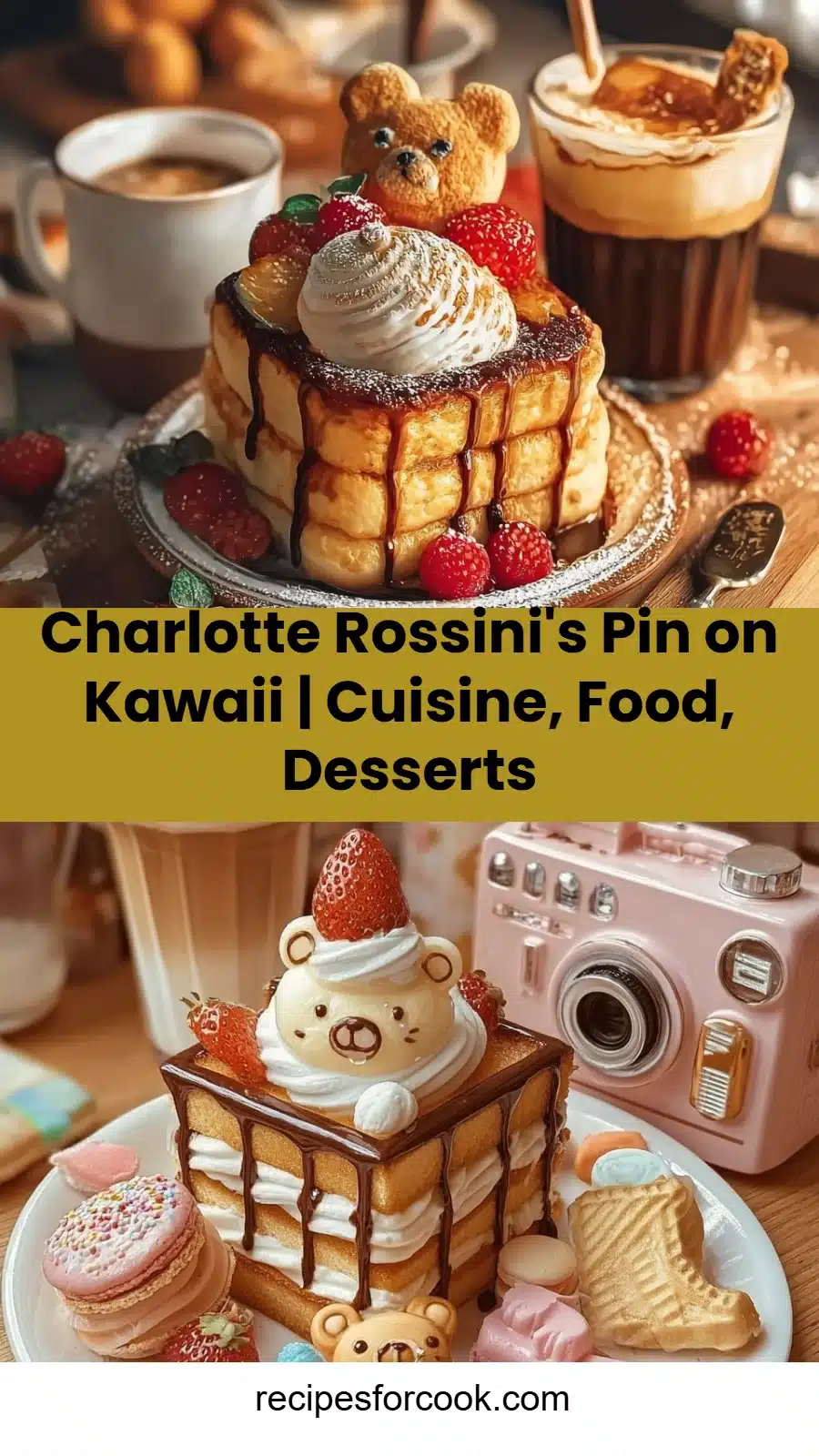 Charlotte Rossini's Pin on Kawaii | Cuisine, Food, Desserts 5 Charlotte Rossini's Pin on Kawaii | Cuisine, Food, Desserts