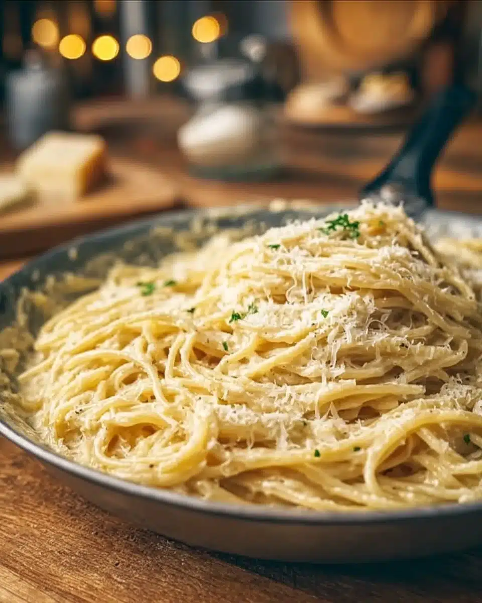 Cheesy Garlic Parmesan Spaghetti 4 Cheesy Garlic Parmesan Spaghetti